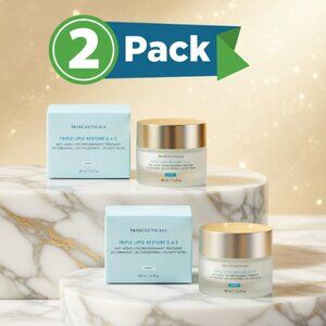 SkinCeuticals Triple Lipid Restore 2:4:2 48ml (Pack of 2) Anti-Aging Face Cream